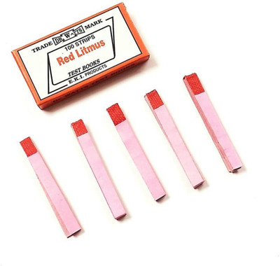 ERHIndia 1-14 pH Red Litmus Papers(Pack of 100)