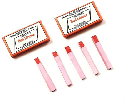 ERHIndia 1-14 pH Red Litmus Papers(Pack of 200)