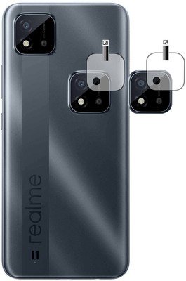 EJZATI Back Camera Lens Glass Protector for REALME C11 2021, BACK CAMERA LENS GUARD(Pack of: 2)