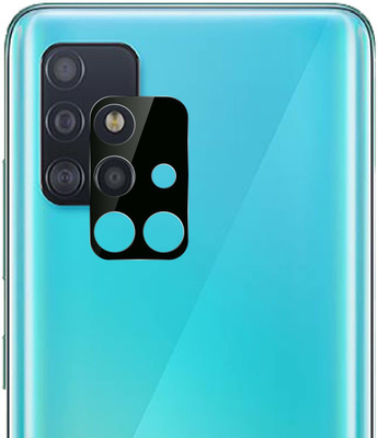 VOSKI Back Camera Lens Glass Protector for Samsung Galaxy A51 9H Hardness Anti Scratch Camera Lens Protector(Pack of: 1)
