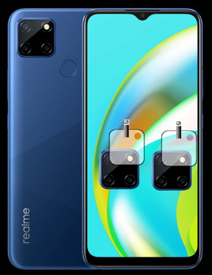 EJZATI Back Camera Lens Glass Protector for REALME C12(Pack of: 2)