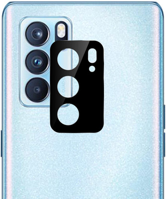 ELEF Back Camera Lens Glass Protector for Oppo Reno 6 Pro Edge To Edge 5D Anti Scratch Camera Lens Protector(Pack of: 1)