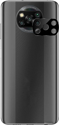 Mobilive Camera Lens Protector for Poco X3(Pack of 1)