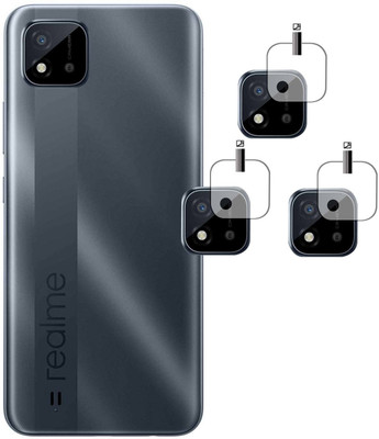 EJZATI Back Camera Lens Glass Protector for REALME C11 2021 BACK CAMERA LENS(Pack of: 3)