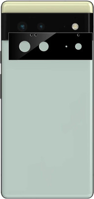 PROTE Back Camera Lens Glass Protector for Google Pixel 6 Black Back Camera Lens Protector Tempered Glass(Pack of: 1)