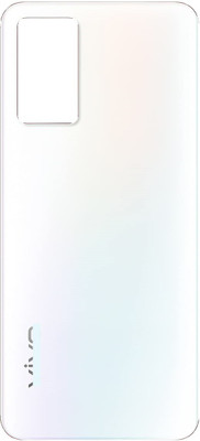 Sandreezz Vivo V21 (5G) (With Proper Logo) (Glass) Back Panel(Arctic White)