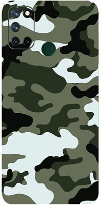 LAMHA Realme C17 Mobile Skin(Ultra Super Camouflage Military Winter High Matte Finish.,.)