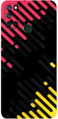 LAMHA Realme C17 Mobile Skin(Ultra Super Abstract Lines High Matte Finish.)