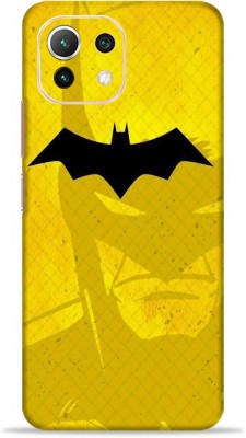 WeCre8 Skin's Xiaomi 11 Lite Ne 5g, Batman Yellow Mobile Skin(Multicolor)