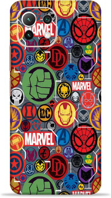 WeCre8 Skin's Xiaomi 11 Lite Ne 5g, Marvel Sticker Mobile Skin(Multicolor)