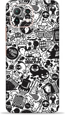 WeCre8 Skin's Xiaomi 11 Lite Ne 5g, Doodle Art Mobile Skin(Multicolor)