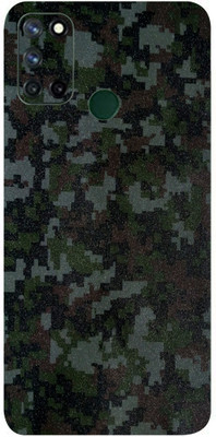 LAMHA Realme C17 Mobile Skin(Ultra Super Camouflage Military Digital High Matte Finish.,.)
