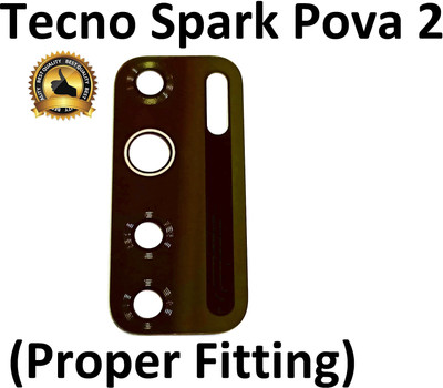 Furious3D Camera Lens Glass with Compatible Replacement Spare Parts For Tecno Spark Pova 2 Camera Lens Glass
