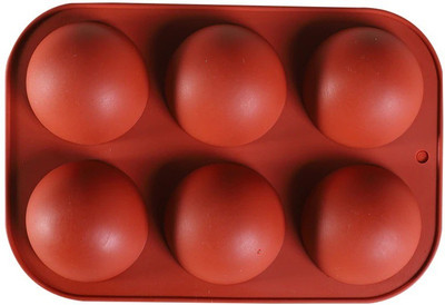 TRENDING PRODUCTS VILLA Silicone Cupcake/Muffin Mould 6(Pack of 1)