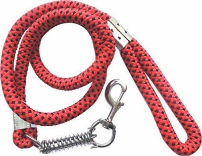 DogTrust 25.5 cm Dog Cord Leash(Black, Red)