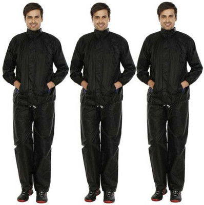 Tritika Solid Men Raincoat