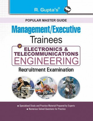 Coal India Limited (CIL): Management/Executive Trainees - Electronics & Telecommunications Engineering Recruitment Exam Guide(Paperback, By R Gupta)