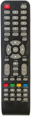 BhalTech CH-LED34 LED LCD Smart TV Compatible for GHI LED TV GHI YX-CY308E Remote Controller(Black)