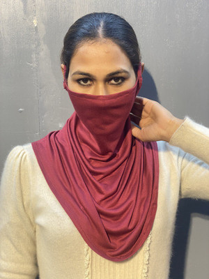 Nazneen Solid Viscose Women Fancy Scarf