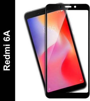 Amayra Edge To Edge Tempered Glass for Mi Redmi 6A(Pack of 1)