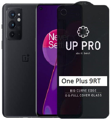 A-Allin1 Edge To Edge Tempered Glass for Oneplus 9RT, Premium Luxury D+ Sensitive Touching Edge to Edge Tempered Glass With Camera Open Cut)(Pack of 1)