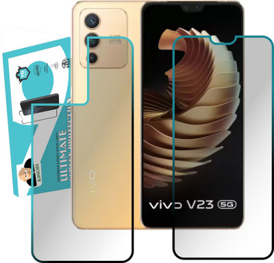 KANCHA Front and Back Screen Guard for VIVO V23 5G(Pack of 2)