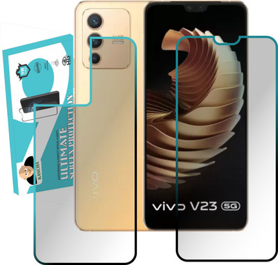 KANCHA Front and Back Screen Guard for VIVO V23 5G(Pack of 2)