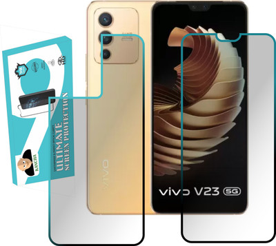 KANCHA Front and Back Screen Guard for VIVO V23 5G(Pack of 2)