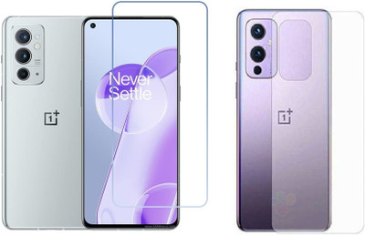 NEMIZI Front and Back Tempered Glass for Oneplus 9RT(Pack of 1)