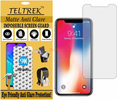 TELTREK Impossible Screen Guard for APPLE IPHONE X (Shatterproof Matte)(Pack of 1)