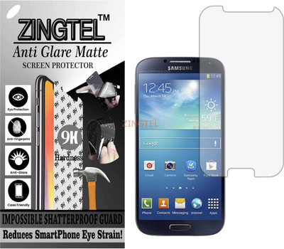 ZINGTEL Impossible Screen Guard for I9500 (SAMSUNG GALAXY S4) (Matte Finish)(Pack of 1)