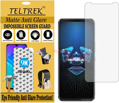 TELTREK Impossible Screen Guard for ASUS ROG PHONE 5 (Shatterproof Matte)(Pack of 1)