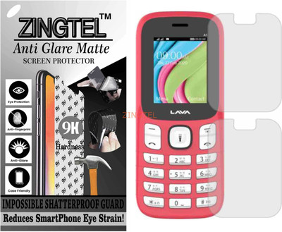 ZINGTEL Impossible Screen Guard for LAVA A1 SUPER (Matte Finish)(Pack of 1)