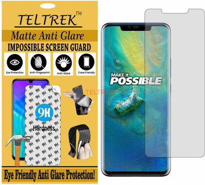 TELTREK Impossible Screen Guard for HUAWEI MATE 20 PRO (Shatterproof Matte)(Pack of 1)