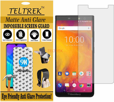 TELTREK Impossible Screen Guard for BLACKBERRY EVOLVE X (Shatterproof Matte)(Pack of 1)