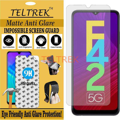 TELTREK Impossible Screen Guard for SAMSUNG F42 5G (Shatterproof Matte)(Pack of 1)