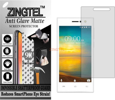 ZINGTEL Impossible Screen Guard for LAVA A76 (Matte Finish)(Pack of 1)