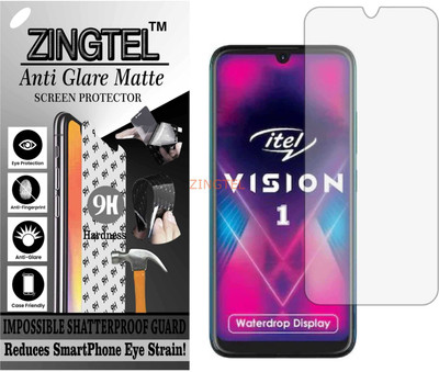 ZINGTEL Impossible Screen Guard for ITEL VISION 1 (Matte Finish)(Pack of 1)