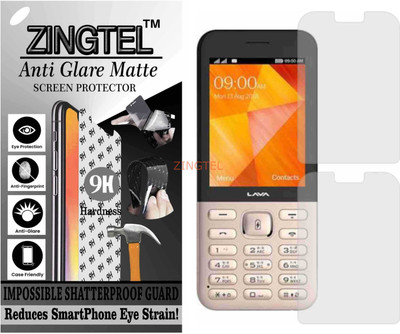 ZINGTEL Impossible Screen Guard for LAVA GEM (Matte Finish)(Pack of 1)