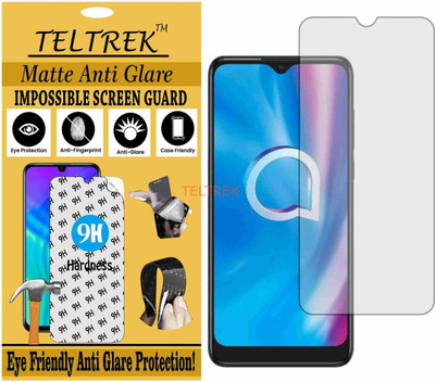 TELTREK Impossible Screen Guard for ALCATEL 1S 2020 (Shatterproof Matte)(Pack of 1)