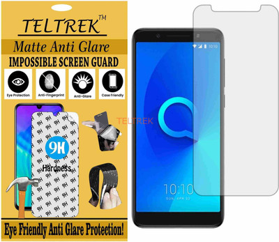 TELTREK Impossible Screen Guard for Alcatel 3X 2018 (Shatterproof Matte)(Pack of 1)