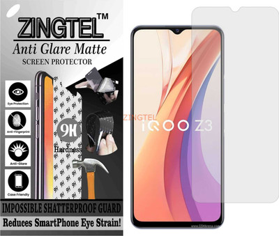 ZINGTEL Impossible Screen Guard for IQOO Z3 (Matte Finish)(Pack of 1)