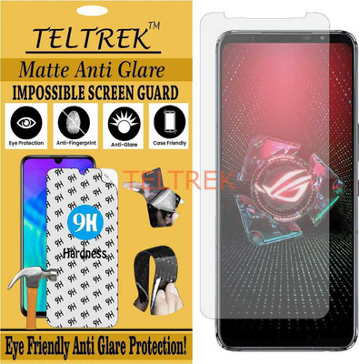 TELTREK Impossible Screen Guard for ASUS ROG PHONE 5 S PRO (Shatterproof Matte)(Pack of 1)