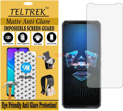TELTREK Impossible Screen Guard for ASUS ROG PHONE 5 ULTIMATE (Shatterproof Matte)(Pack of 1)