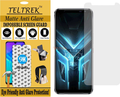 TELTREK Impossible Screen Guard for ASUS ROG PHONE 3 STRIX ASUS I003D (Shatterproof Matte)(Pack of 1)
