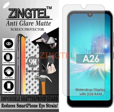 ZINGTEL Impossible Screen Guard for ITEL A26 (Matte Finish)(Pack of 1)