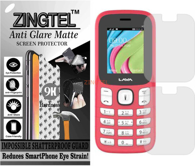 ZINGTEL Impossible Screen Guard for LAVA A1 (Matte Finish)(Pack of 1)