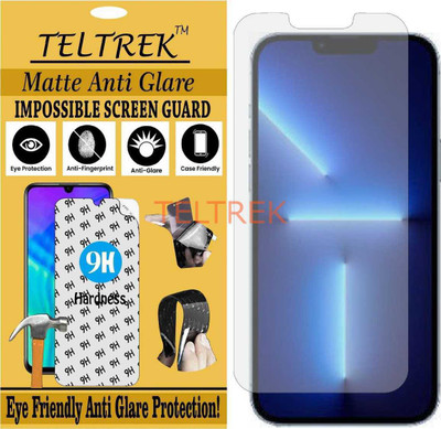 TELTREK Impossible Screen Guard for APPLE IPHONE 13 PRO MAX (Shatterproof Matte)(Pack of 1)