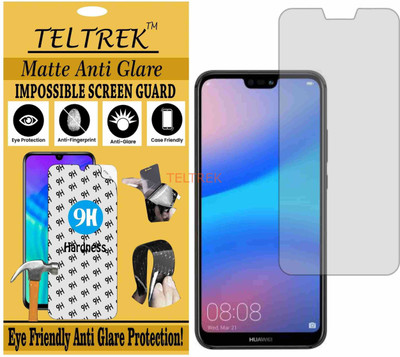 TELTREK Impossible Screen Guard for HUAWEI P20 LITE (Shatterproof Matte)(Pack of 1)