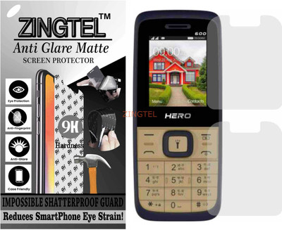 ZINGTEL Impossible Screen Guard for LAVA HERO 600 PLUS (Matte Finish)(Pack of 1)